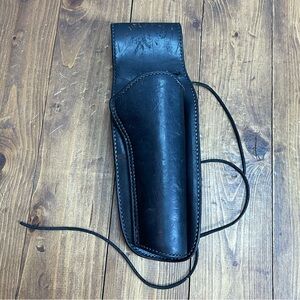 Hunter vintage leather gun holster quick draw right hand #1